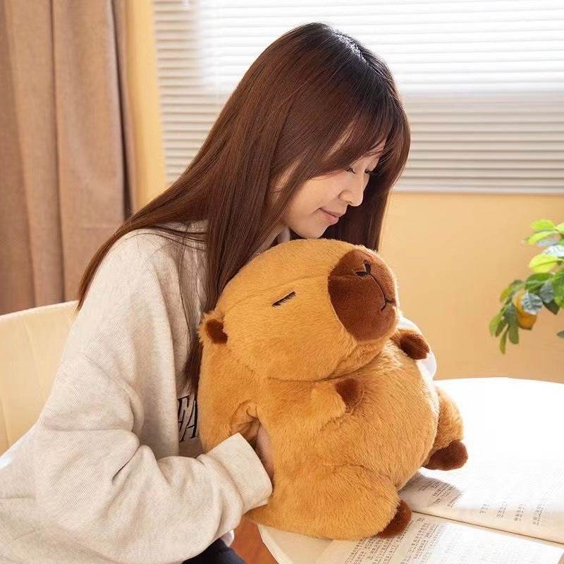 Shop Capybara Hand Warming Plushie - Goodlifebean Plushie | Stuffed Animal