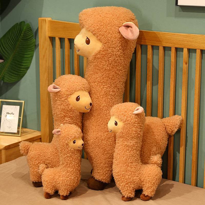 BuyLuna: Cuddly Llama Luna Plushie - Goodlifebean Plushies | Stuffed Animals
