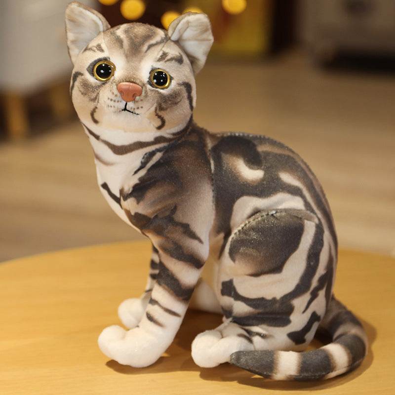 BuyLifelike Stuffed Cat Plush Toy - Goodlifebean Plushies | Stuffed Animals