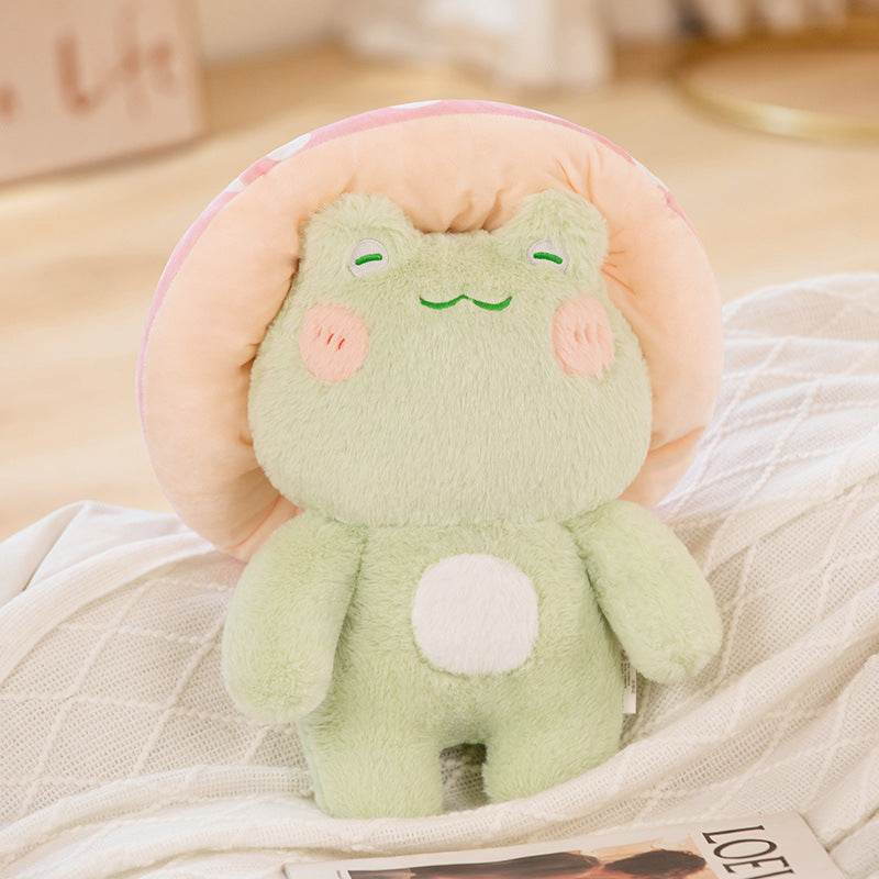 Shop Shroomie: Kawaii Frog Plushie - Goodlifebean Plushie | Stuffed Animal