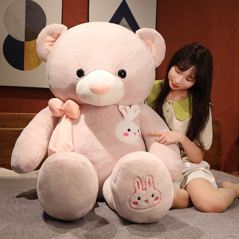 Shop Giant Pink Sakura Teddy Bear (3ft) - Goodlifebean Plushie | Stuffed Animal