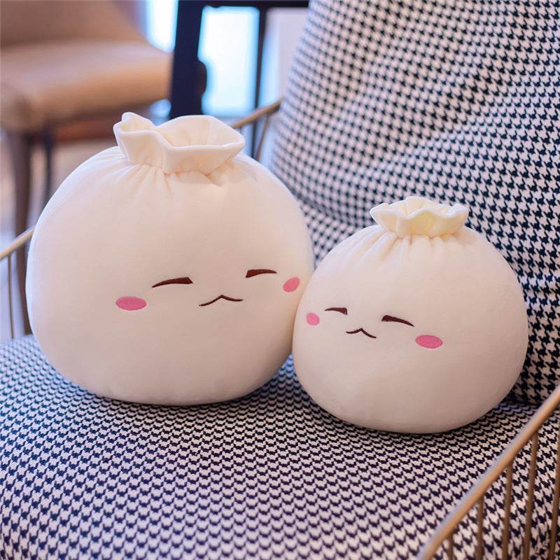 BuyBaoBao: Kawaii Fluffy Bao Plushie | Squishy Stress Relief Plushie - Goodlifebean Plushies | Stuffed Animals