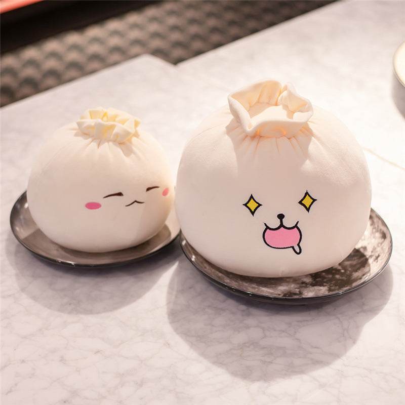 Shop Cute Bun Plushie | Stuffed Dimsum Plush - Goodlifebean Plushie | Stuffed Animal