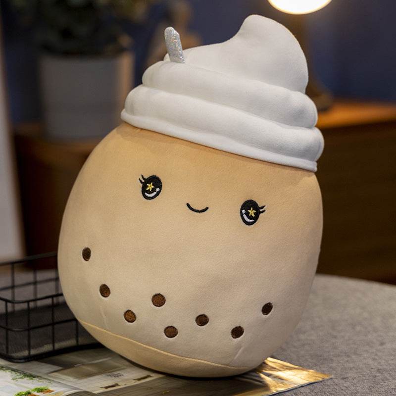 BuyBoba Ice Cream Plushie | Bubble Tea Plushie - Goodlifebean Plushies | Stuffed Animals