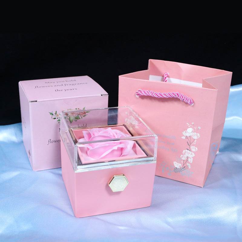 BuyRotating Eternal Rose Gift Box - Goodlifebean Plushies | Stuffed Animals
