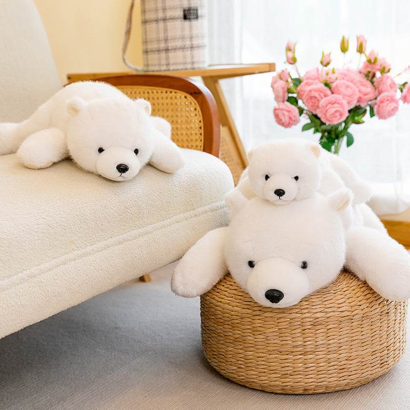 Shop Cuddle Cub: Giant White Polar Bear Plushie - Goodlifebean Plushie | Stuffed Animal