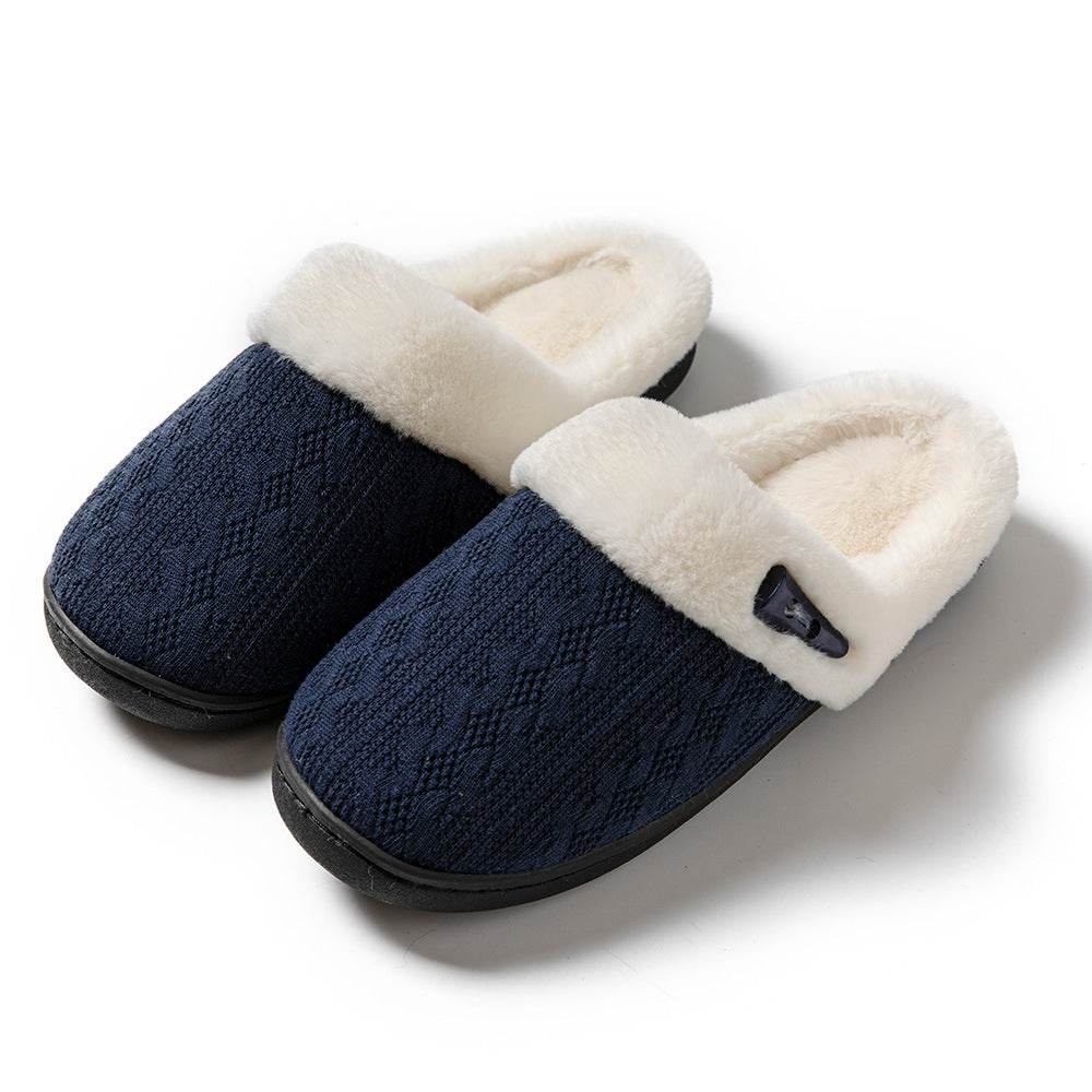 Shop FluffKnit Cozy Plush Slippers | Fluffy Indoor Slippers - Goodlifebean Plushie | Stuffed Animal