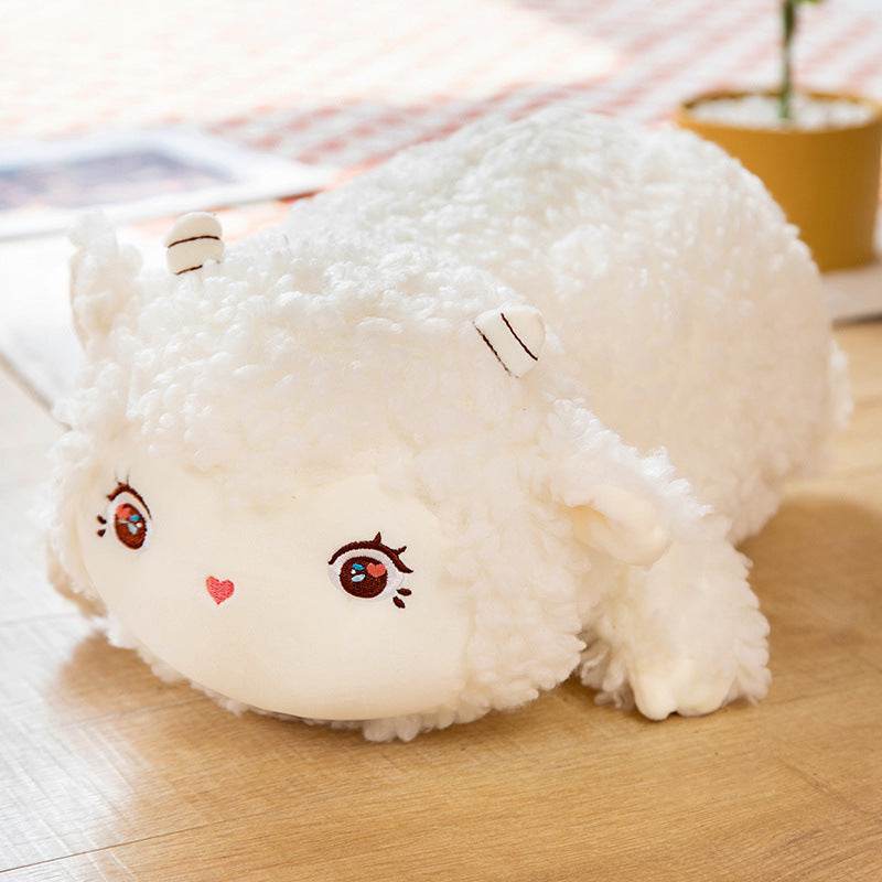 Shop Kawaii Chonky Sheep Plushie | Stuffed Animal Sheep - Goodlifebean Plushie | Stuffed Animal