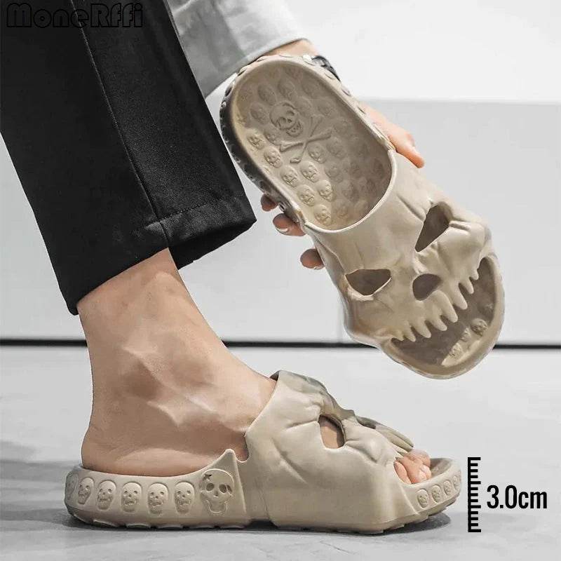 BuySpooky Halloween Skull Slides for Adults - Goodlifebean Plushies | Stuffed Animals
