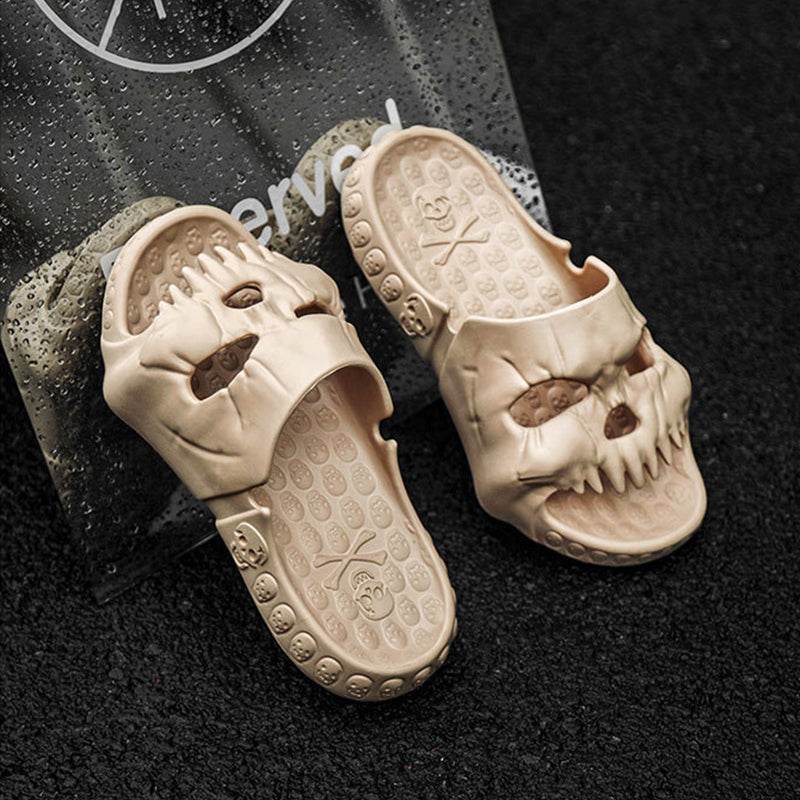 BuySpooky Halloween Skull Slides for Adults - Goodlifebean Plushies | Stuffed Animals