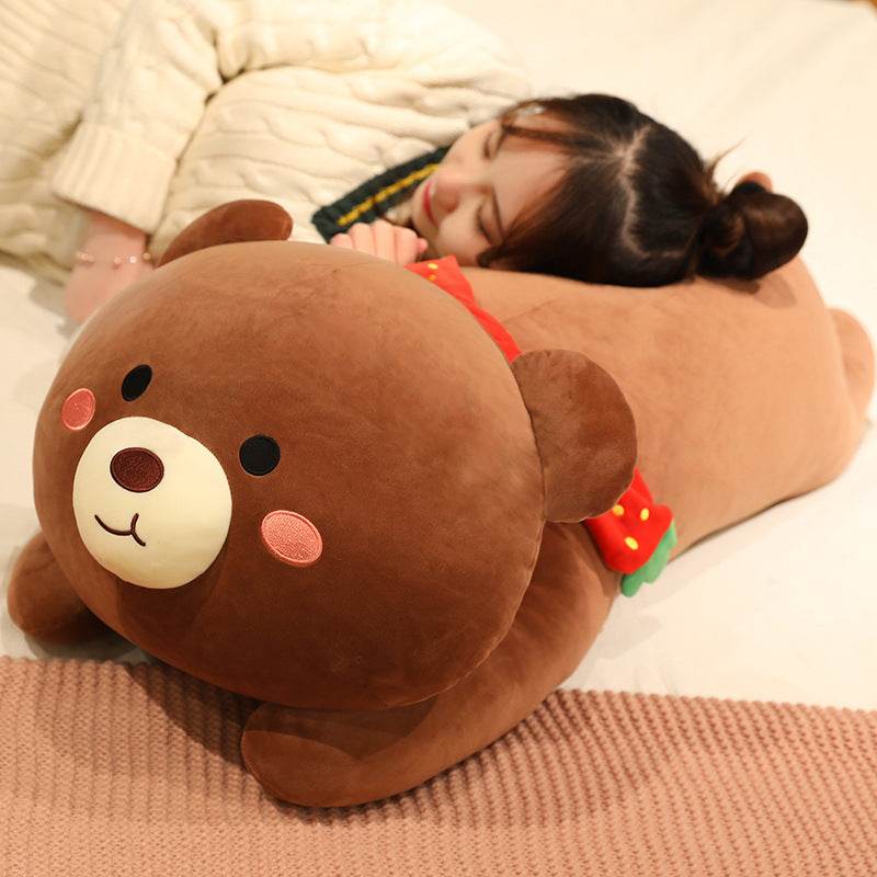 Shop Giant Cuddly Brown Bear Plushie - Goodlifebean Plushie | Stuffed Animal