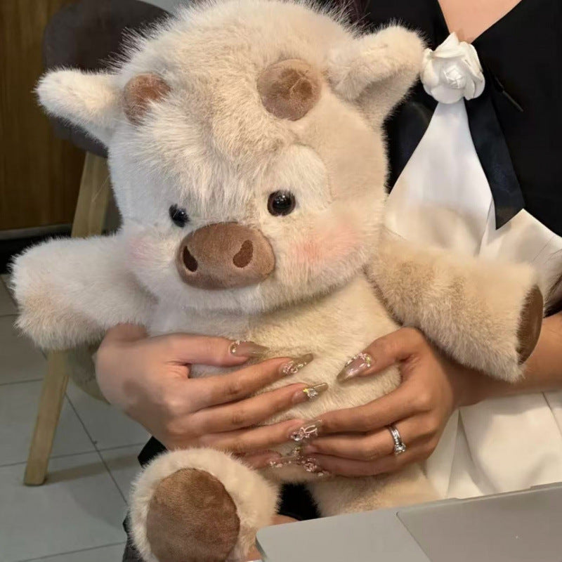 Chubby Highland Cow Plushie