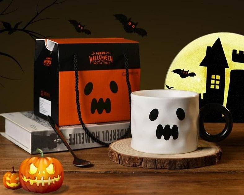 Shop Spooky Halloween Trick or Treat Mug - Goodlifebean Plushie | Stuffed Animal