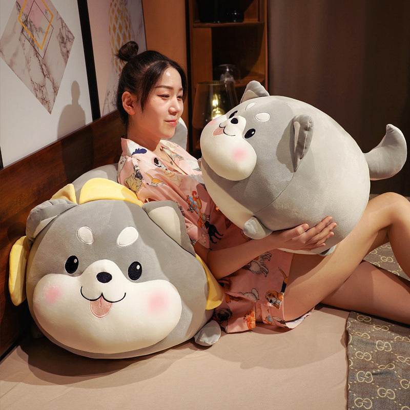 BuyLoki: Giant Chubby Husky Plushie | Stuffed Animal Husky - Goodlifebean Plushies | Stuffed Animals