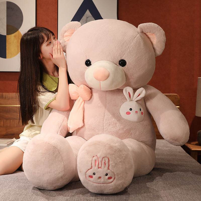 Shop Giant Pink Sakura Teddy Bear (3ft) - Goodlifebean Plushie | Stuffed Animal