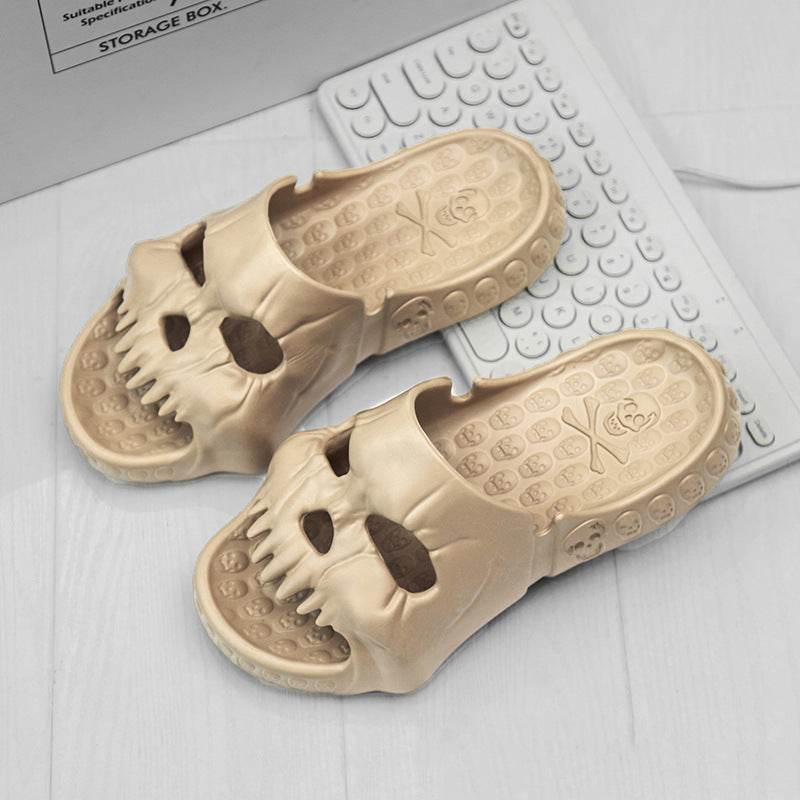 BuySpooky Halloween Skull Slides for Adults - Goodlifebean Plushies | Stuffed Animals