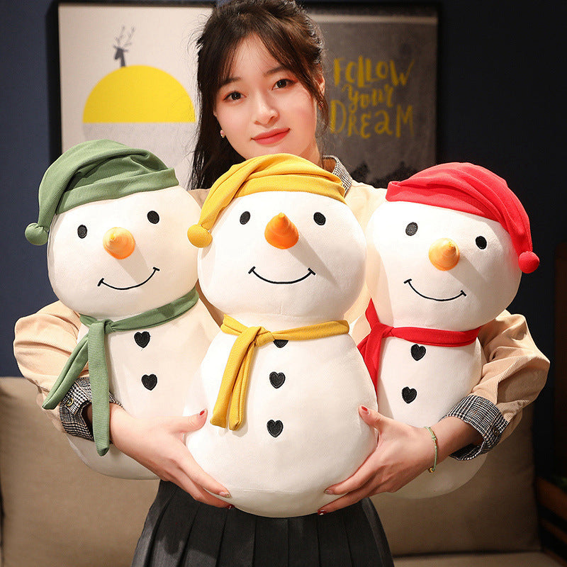 Shop Frosty: Giant Snowman Stuffed Plushie - Stuffed Animals Goodlifebean Plushies | Stuffed Animals