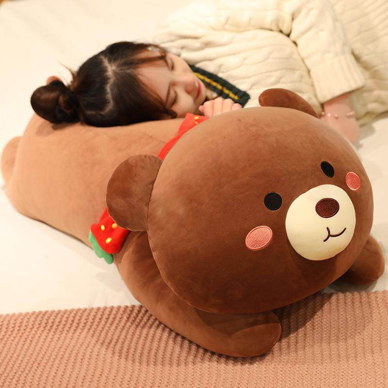 Shop Giant Cuddly Brown Bear Plushie - Goodlifebean Plushie | Stuffed Animal
