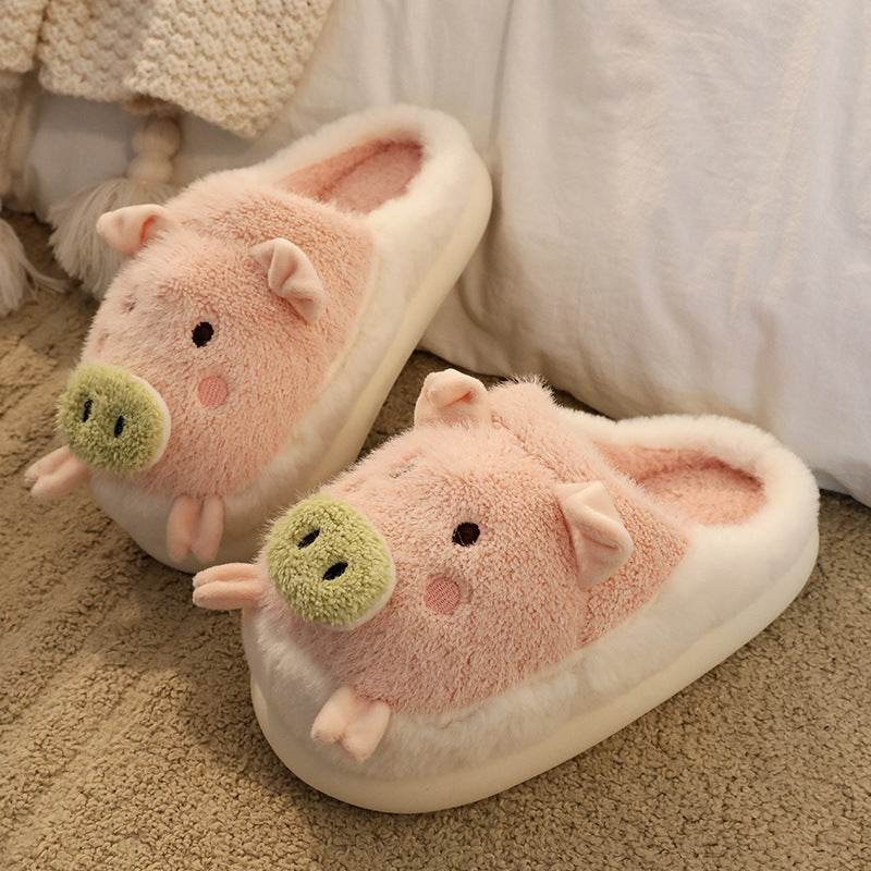 Shop Kawaii Cloudy Pig Plush Slippers - Goodlifebean Plushie | Stuffed Animal
