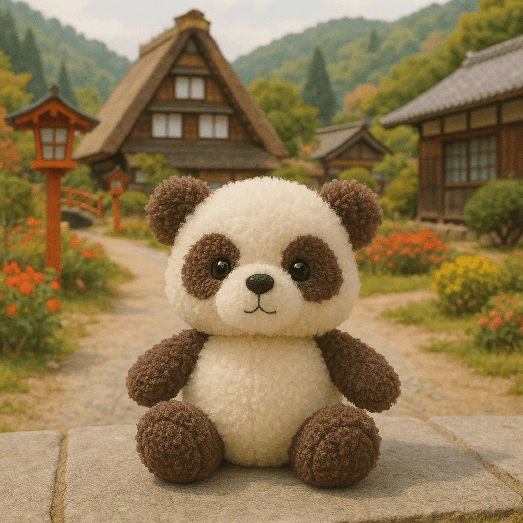 Lulu: Mini Panda Plushie - Goodlifebean Stuffed Animals
