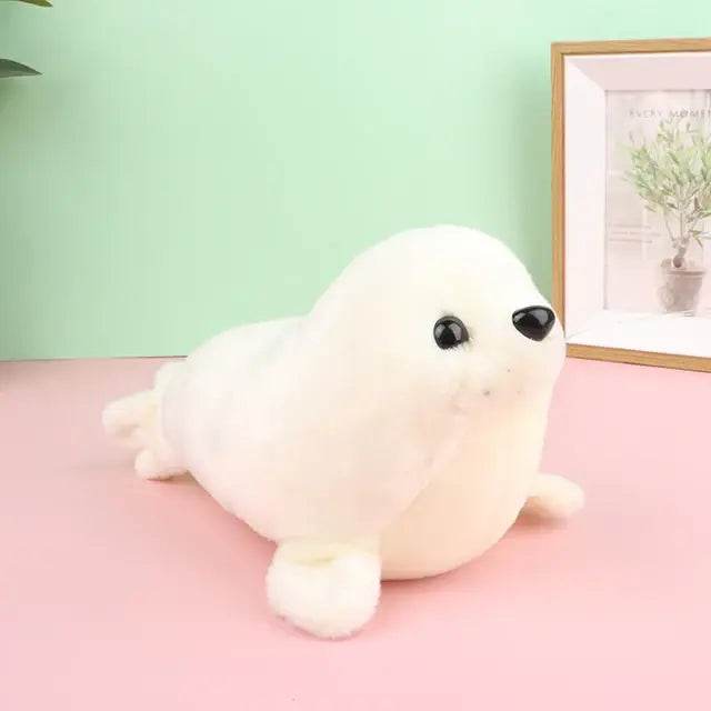 Shop Cuddly Kawaii Baby Seal Plushie - Goodlifebean Plushie | Stuffed Animal