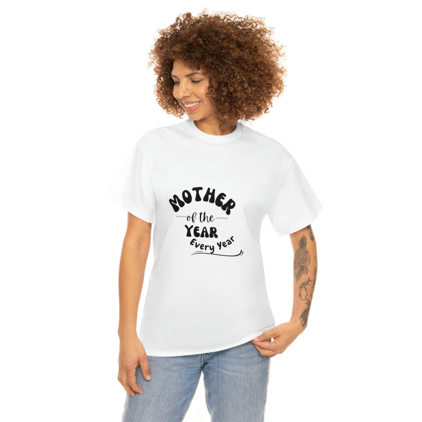 Shop Mother of the Year Tee for Mom - Goodlifebean Plushie | Stuffed Animal