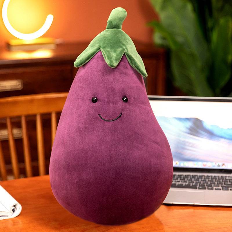 Shop Funny Giant Eggplant Plush - Goodlifebean Plushie | Stuffed Animal
