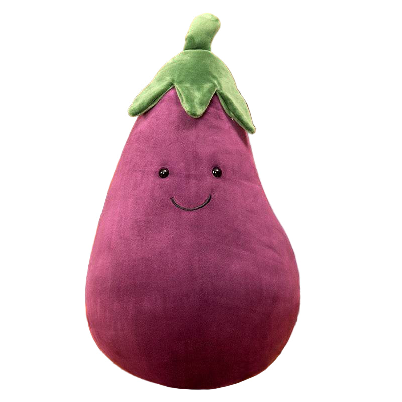 Shop Funny Giant Eggplant Plush - Goodlifebean Plushie | Stuffed Animal