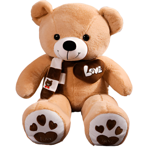 Shop Coco: Large Teddy Bear Plush (6ft) - Goodlifebean Plushie | Stuffed Animal