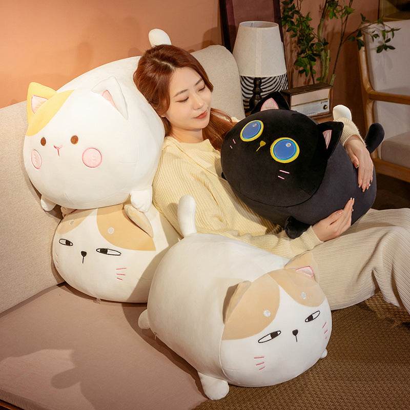 Shop Fluffy Cat Plushie - Goodlifebean Plushie | Stuffed Animal