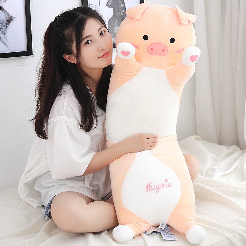 Shop Giant Comfy Piggy Plush - Goodlifebean Plushie | Stuffed Animal