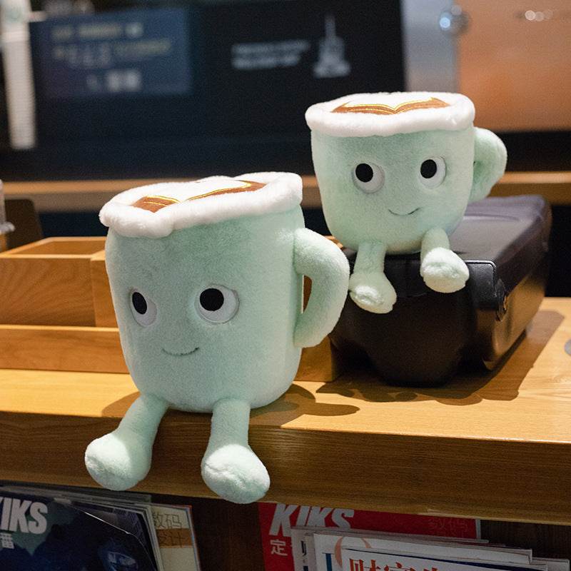Shop Delightful Coffee Mug Plush - Goodlifebean Plushie | Stuffed Animal