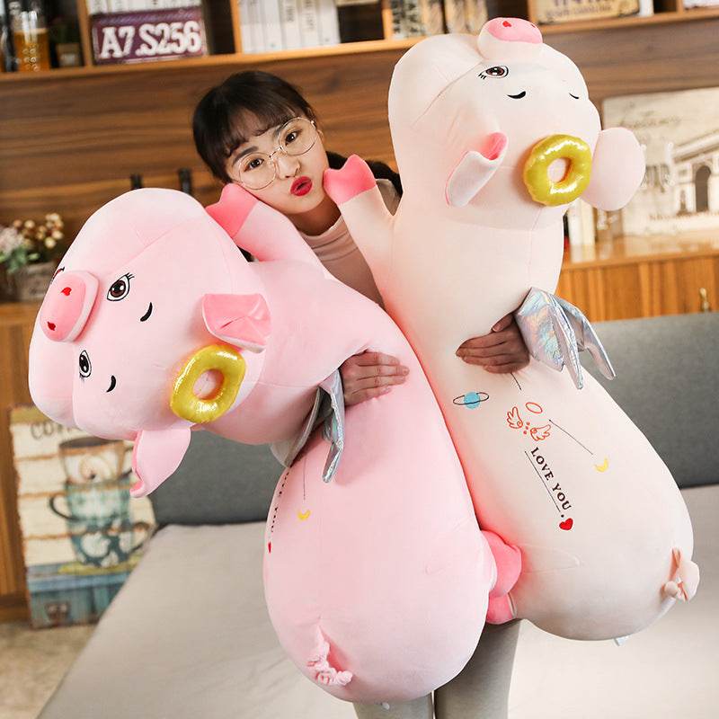 Shop Jumbo Cute Piggy Plush - Goodlifebean Plushie | Stuffed Animal