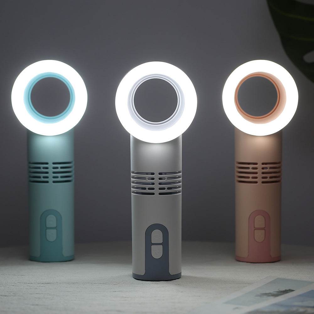 Shop Portable Bladeless USB Fan with LED - Goodlifebean Plushie | Stuffed Animal