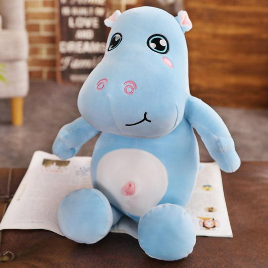 Shop Hyppo: Giant Stuffed Hippo Plush (3 ft) - Stuffed Animals Goodlifebean Plushies | Stuffed Animals