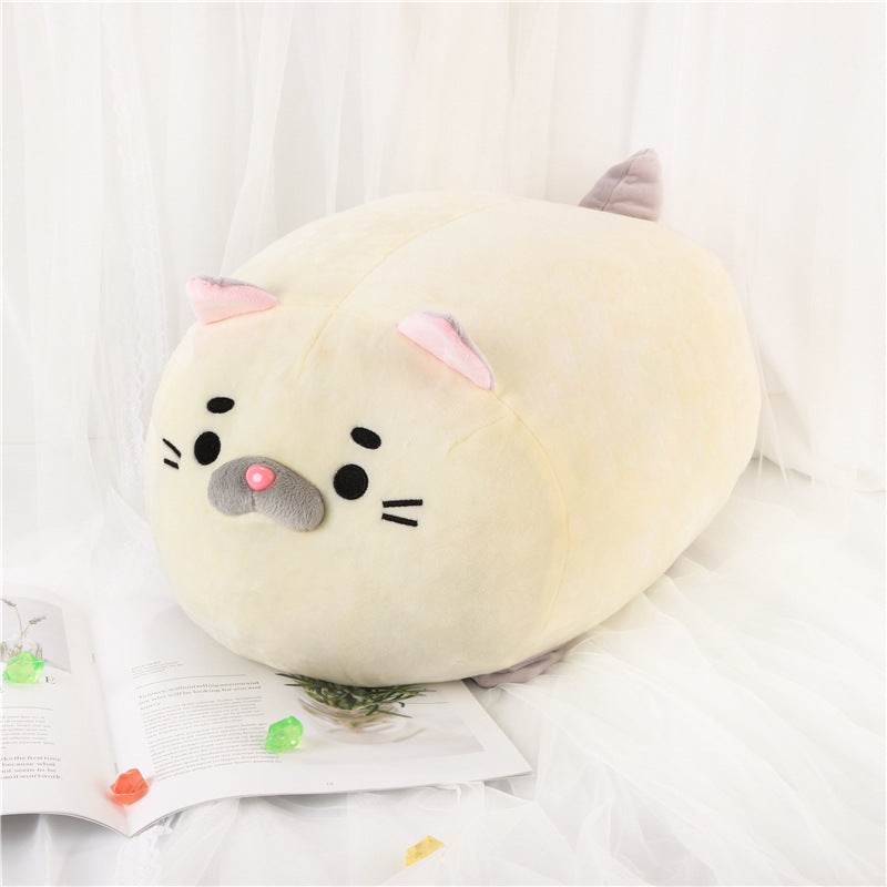 Shop Soft Chubby Cat Plushie - Goodlifebean Plushie | Stuffed Animal