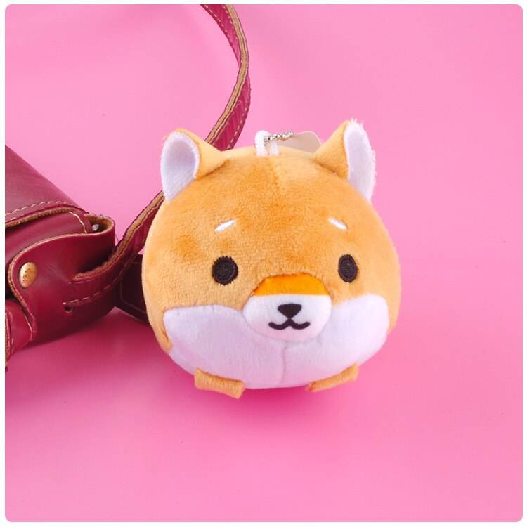 Shop Cartoon Plush Shiba Inu Doll Pendant Keychain - Goodlifebean Plushie | Stuffed Animal