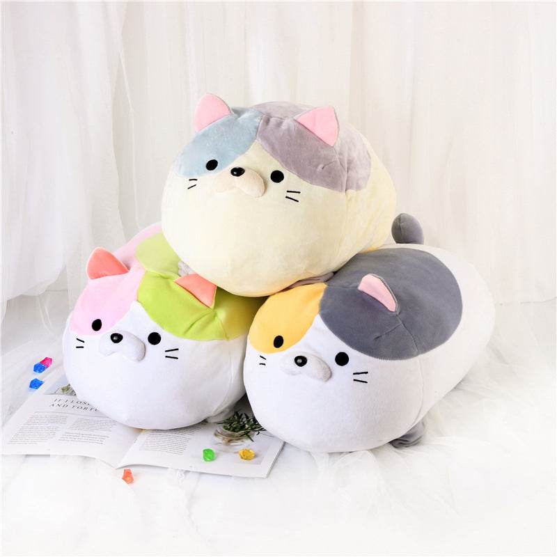 Shop Soft Chubby Cat Plushie - Goodlifebean Plushie | Stuffed Animal