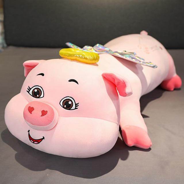 Shop Jumbo Cute Piggy Plush - Goodlifebean Plushie | Stuffed Animal
