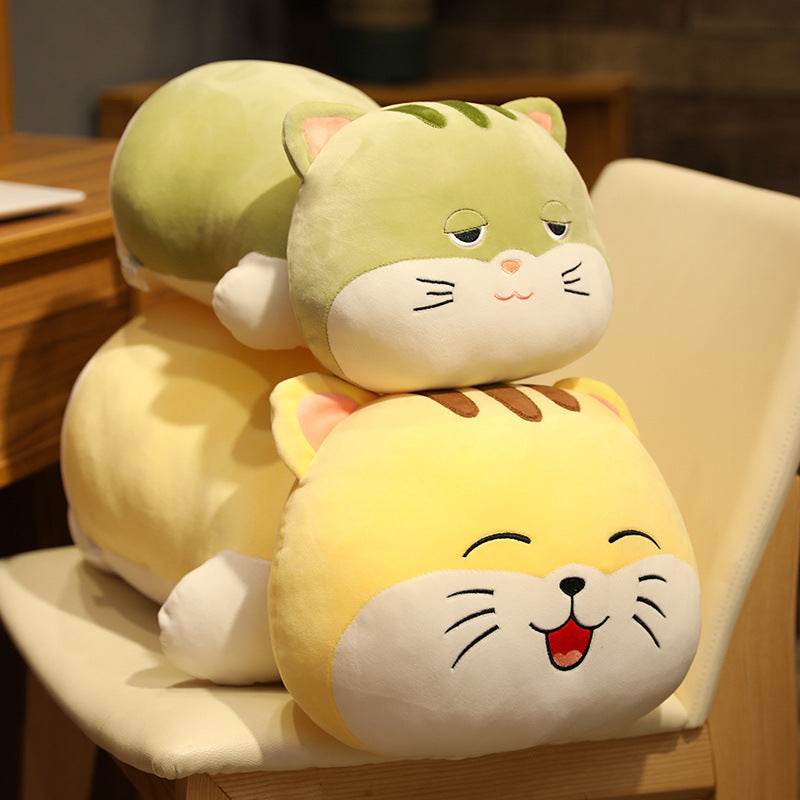 Shop Whiskerkins: Giant Chubby Cat Plush - Goodlifebean Plushie | Stuffed Animal