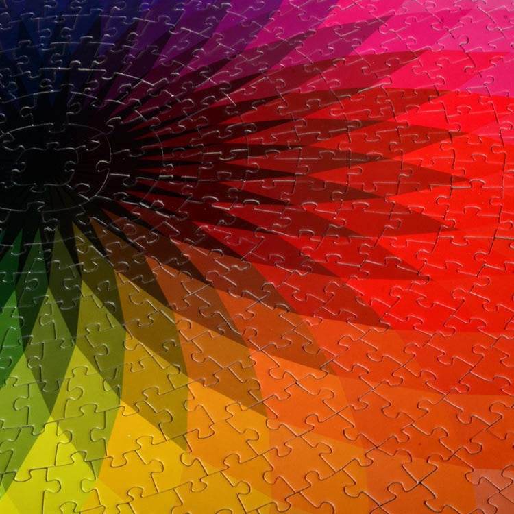 Shop Gradient Ombre Puzzle | (1000 pieces) - Goodlifebean Plushie | Stuffed Animal