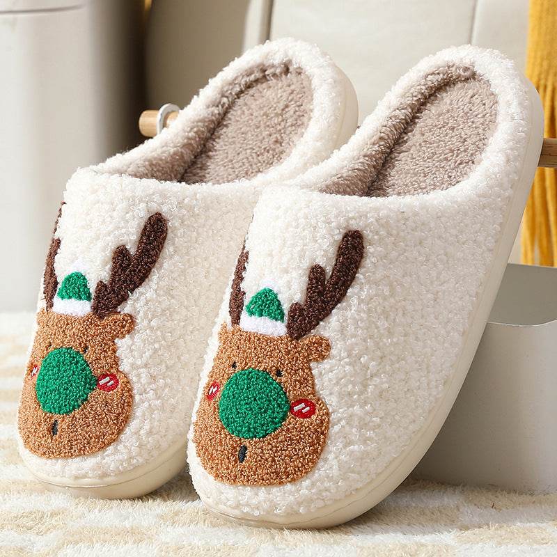 Shop Kawaii Christmasy Holiday Slippers - Goodlifebean Plushie | Stuffed Animal