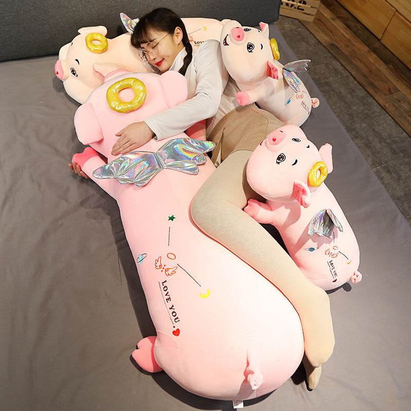 Shop Jumbo Cute Piggy Plush - Goodlifebean Plushie | Stuffed Animal