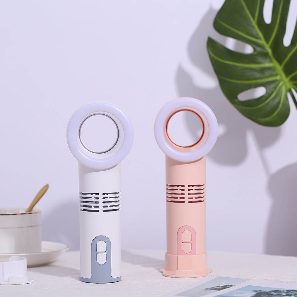 Shop Portable Bladeless USB Fan with LED - Goodlifebean Plushie | Stuffed Animal