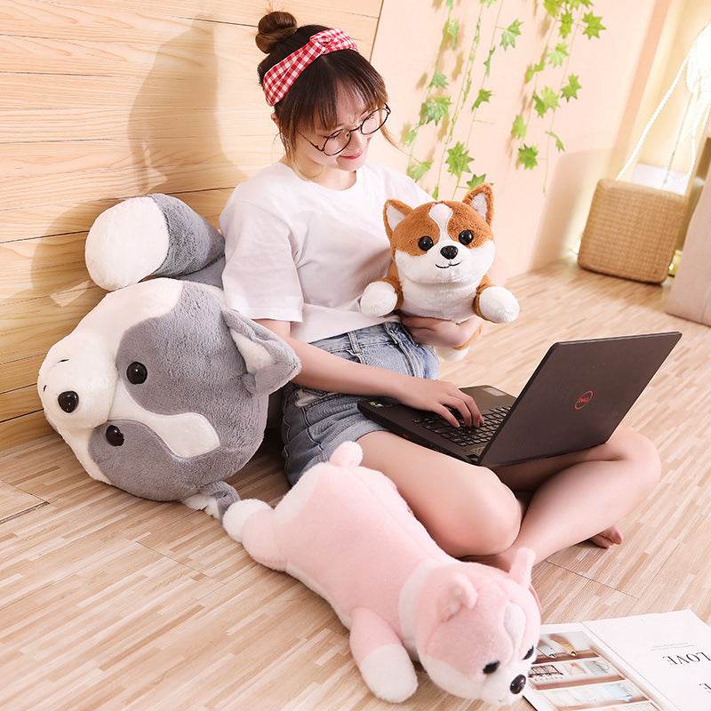 Shop Giant Stuffed Puppy Plush - Goodlifebean Plushie | Stuffed Animal