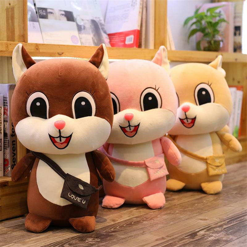 Shop Kawaii Chirpy Squirrel Plush - Goodlifebean Plushie | Stuffed Animal