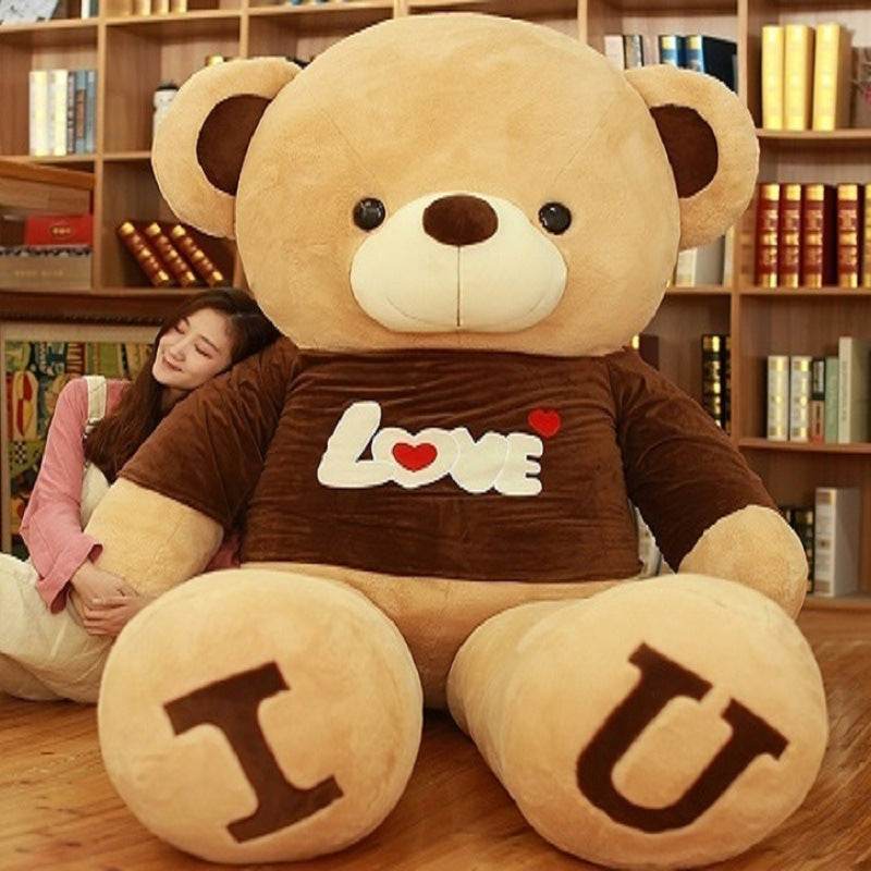 Shop Big Cuddly Teddy Bear - Goodlifebean Plushie | Stuffed Animal