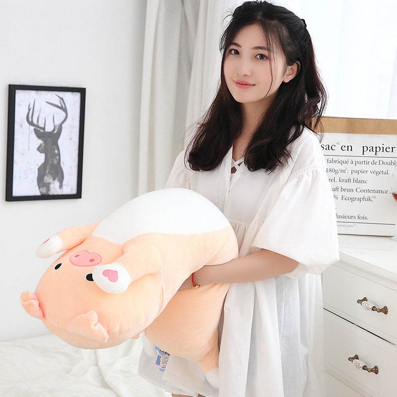 Shop Giant Comfy Piggy Plush - Goodlifebean Plushie | Stuffed Animal