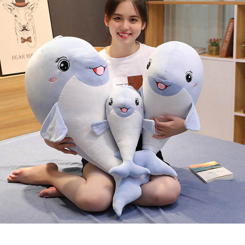 Shop Giant Stuffed Sharkie Plush - Goodlifebean Plushie | Stuffed Animal