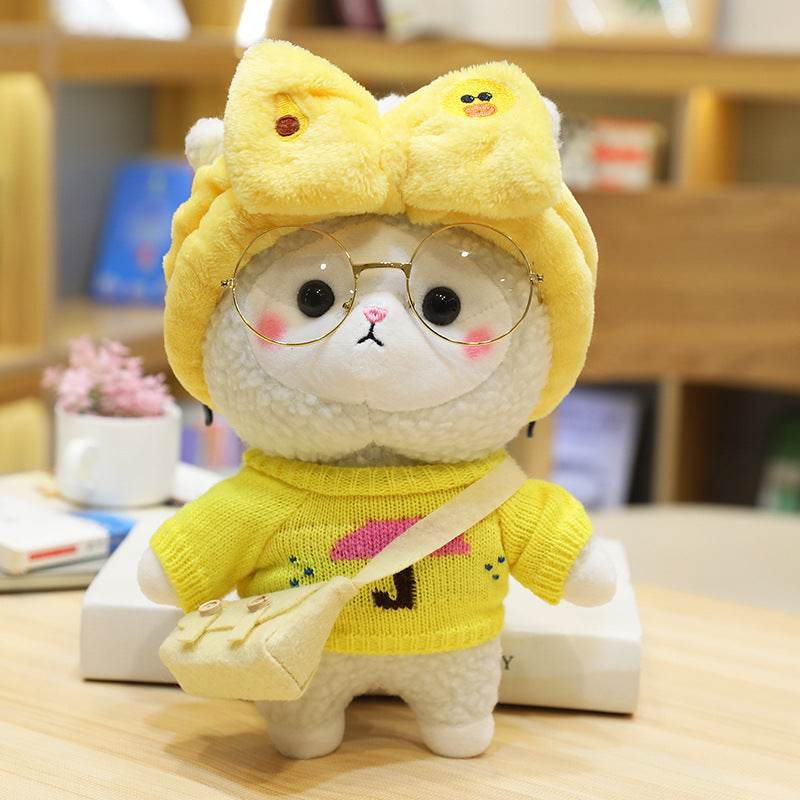Shop Mini Kawaii Stuffed Alpaca Plushie - Goodlifebean Plushie | Stuffed Animal